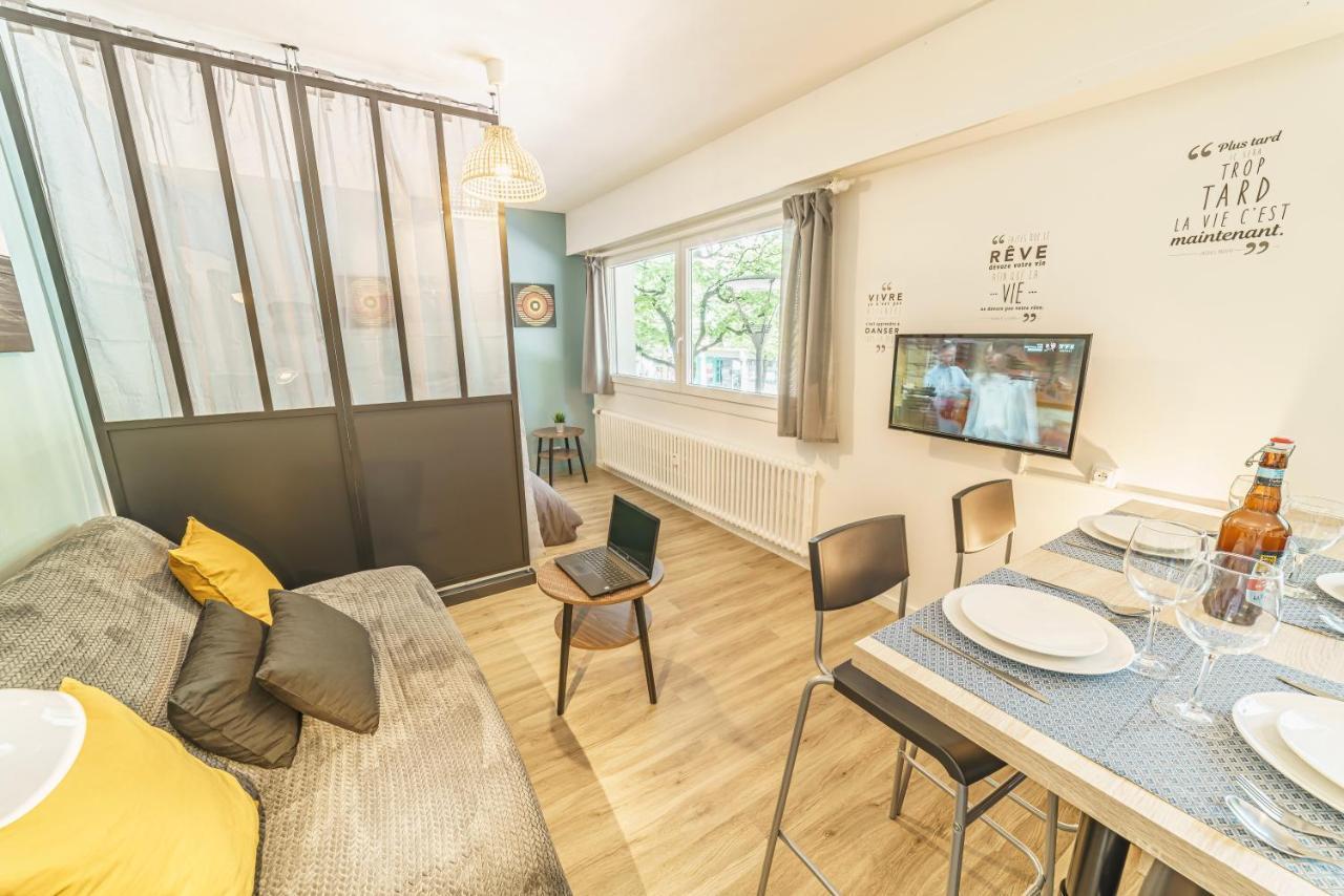 Cosy Studio 108 - Chambery Centre - Stationnement - Gare 外观 照片