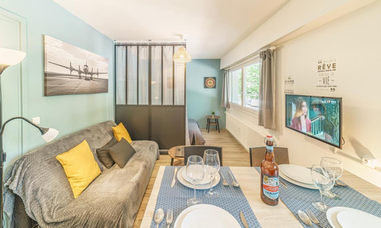 Cosy Studio 108 - Chambery Centre - Stationnement - Gare 外观 照片