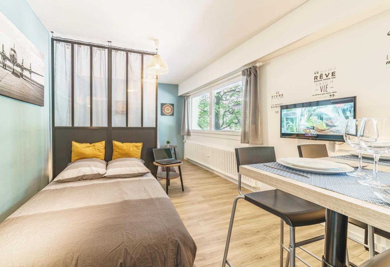 Cosy Studio 108 - Chambery Centre - Stationnement - Gare 外观 照片